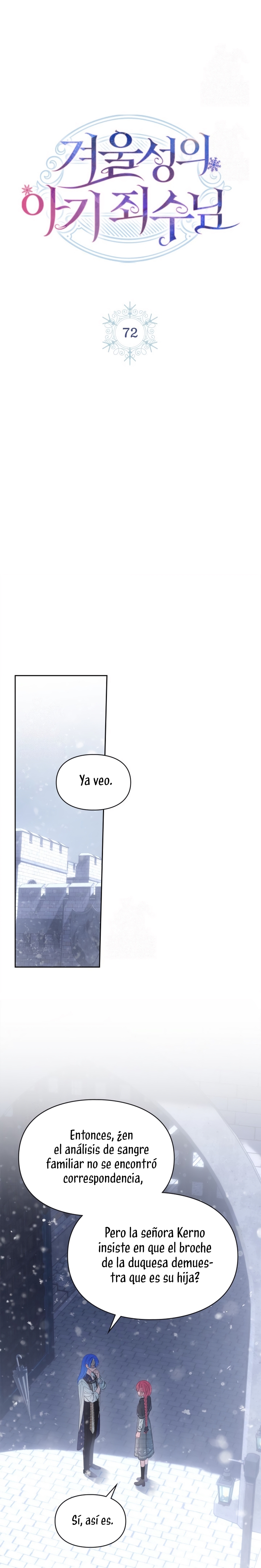 La bebé prisionera del castillo de invierno Capítulo 72 - Page 11