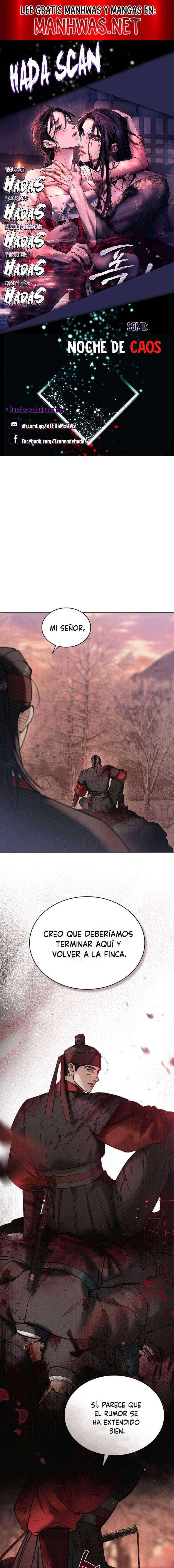 Noche de caos Capítulo 14 - Page 1