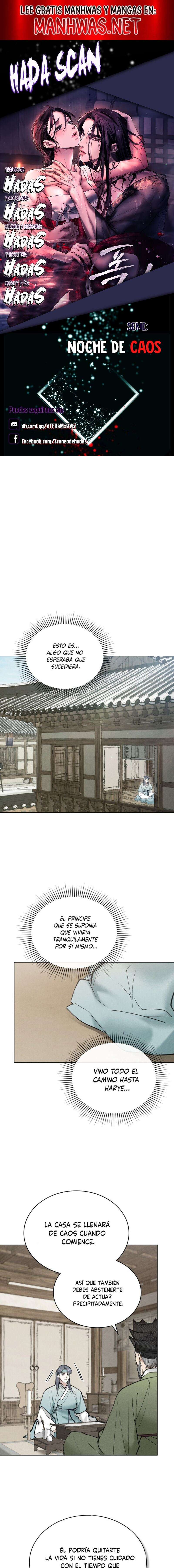 Noche de caos Capítulo 9 - Page 1