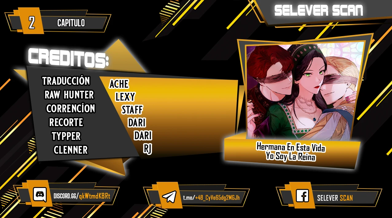 En Esta Vida Yo Seré La Reina Hermana Mía Capítulo 2 - Page 2