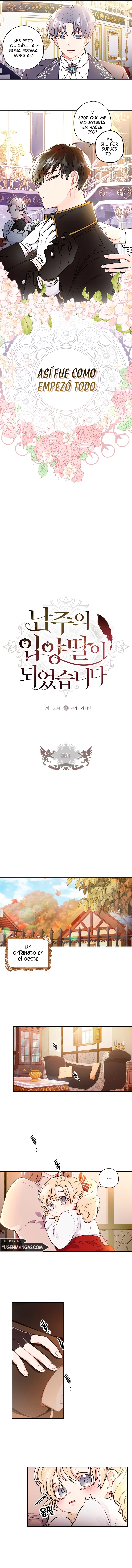 Me Convertí En La Hija Adoptiva Del Protagonista Masculino Capítulo 1 - Page 3