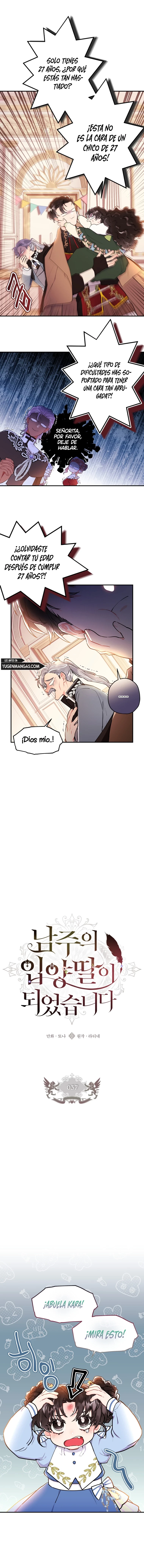 Me Convertí En La Hija Adoptiva Del Protagonista Masculino Capítulo 37 - Page 2