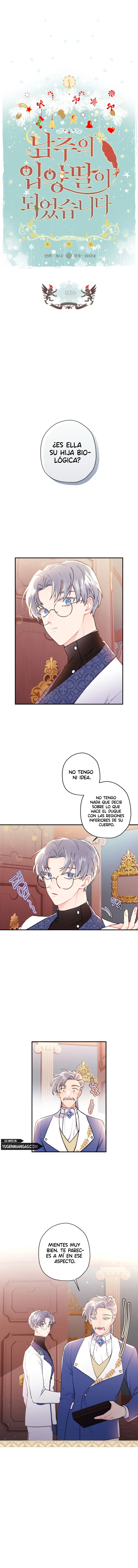 Me Convertí En La Hija Adoptiva Del Protagonista Masculino Capítulo 39 - Page 1