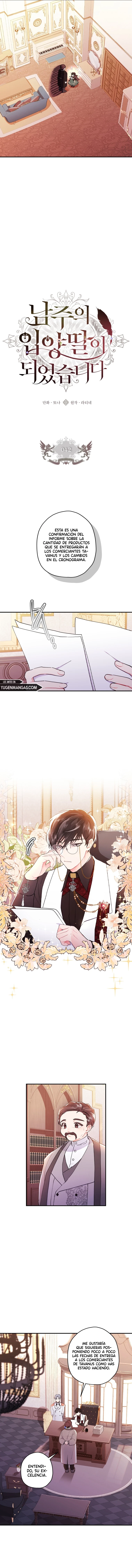 Me Convertí En La Hija Adoptiva Del Protagonista Masculino Capítulo 42 - Page 2