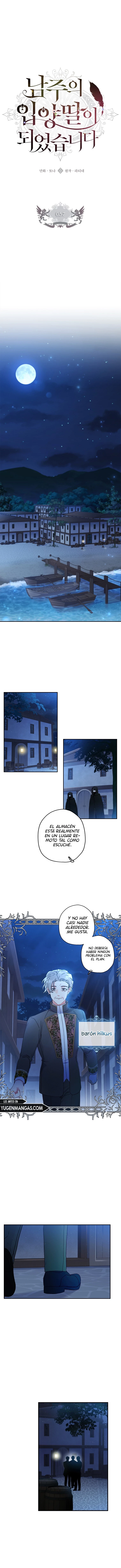 Me Convertí En La Hija Adoptiva Del Protagonista Masculino Capítulo 57 - Page 1