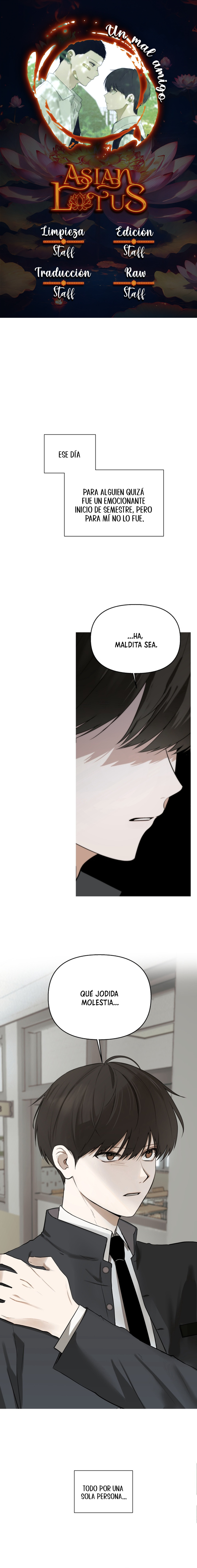 Un mal amigo Capítulo 0 - Page 1