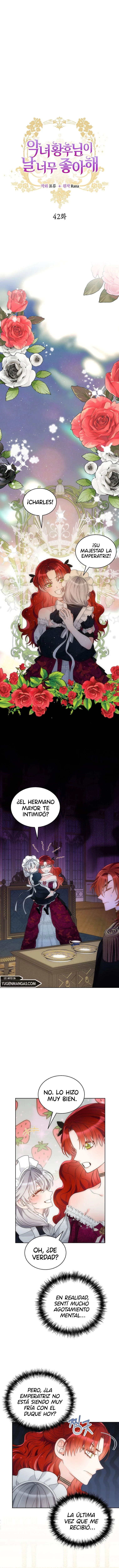 ¡La Malvada Emperatriz Me Adora! Capítulo 42 - Page 3