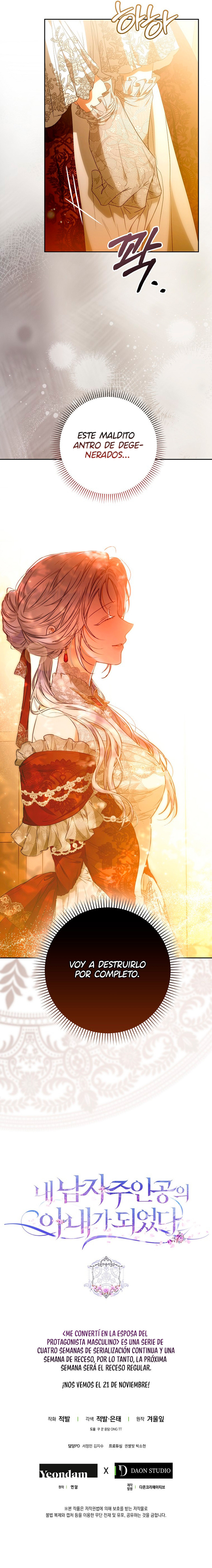 Me Convertí En La Esposa Del Protagonista Masculino Capítulo 118 - Page 13