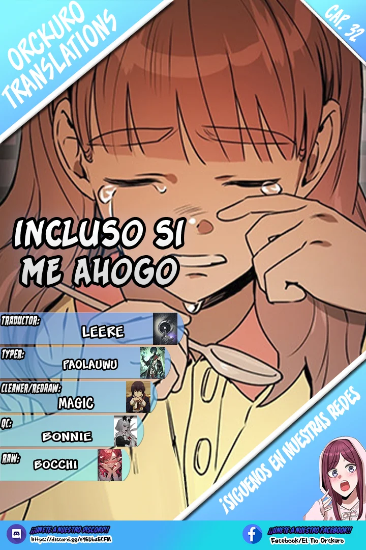 Incluso si me Ahogo Capítulo 32 - Page 1