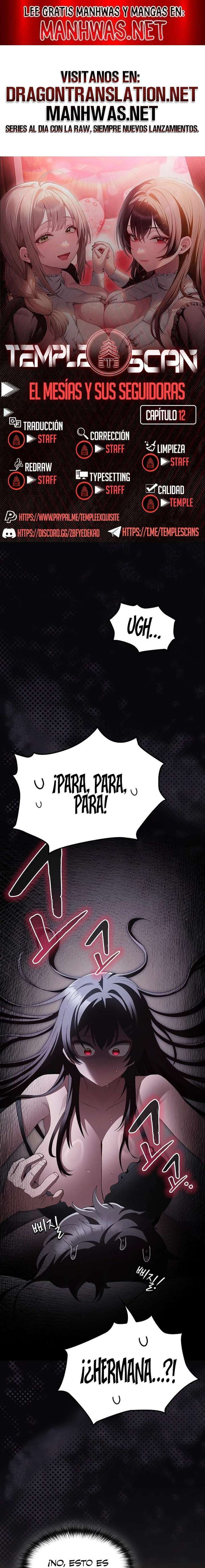 El Mesias y sus seguidoras Capítulo 12 - Page 1