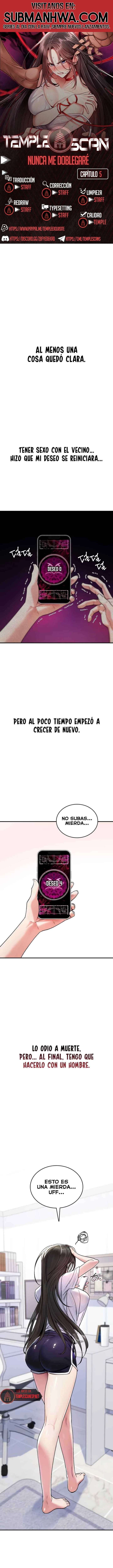 ¡Nunca me Romperé! Capítulo 5 - Page 1