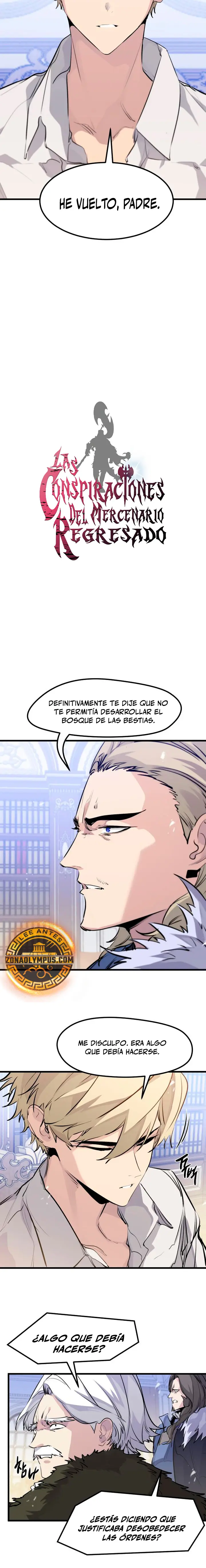 Las conspiraciones del mercenario regresado Capítulo 28 - Page 3