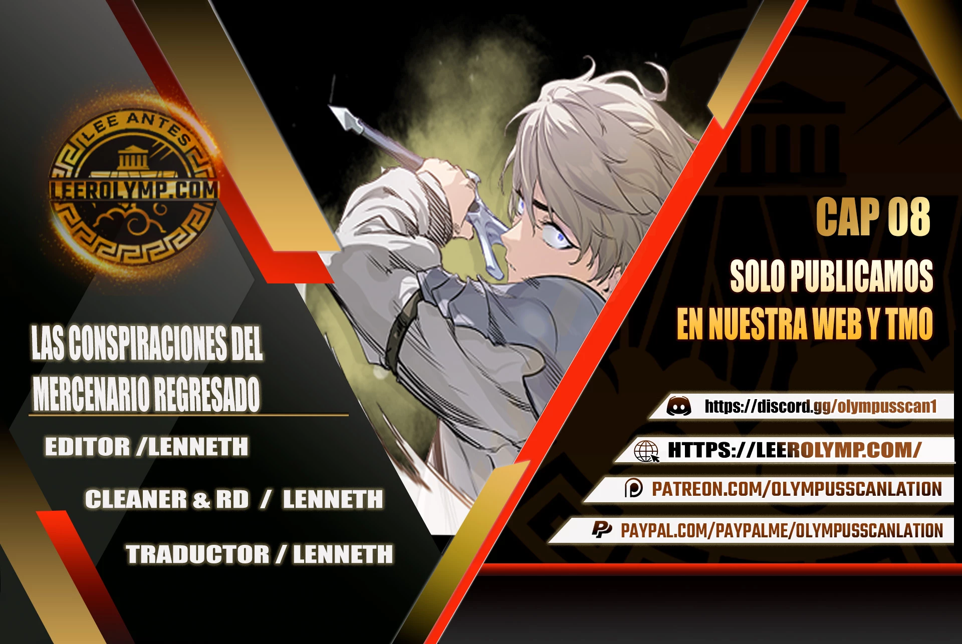 Las conspiraciones del mercenario regresado Capítulo 8 - Page 1