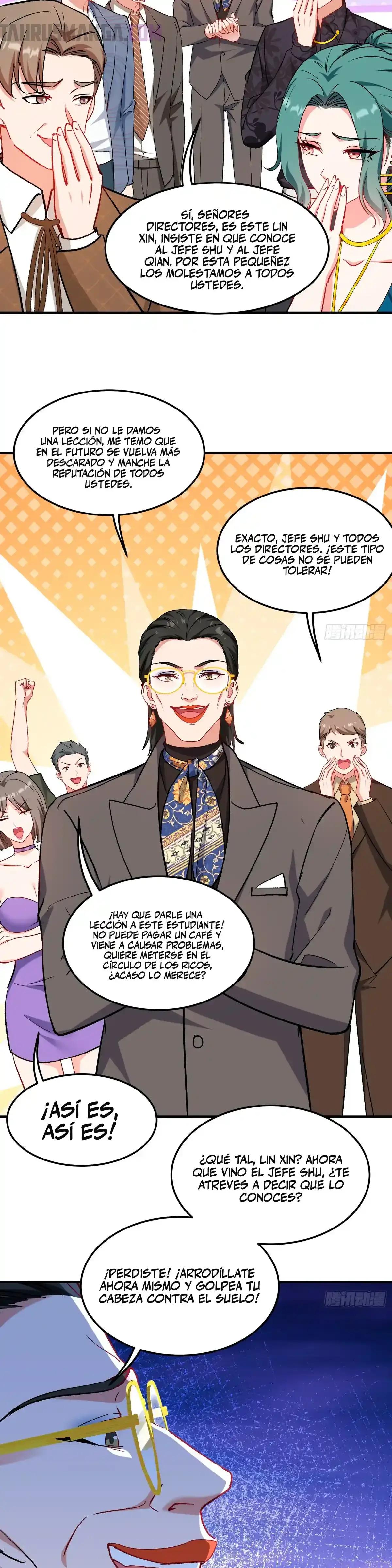 Despues De Dejar De Actuar Como Un Perro, Me Convertí En Un Magnate Celestial Urbano Capítulo 206 - Page 6