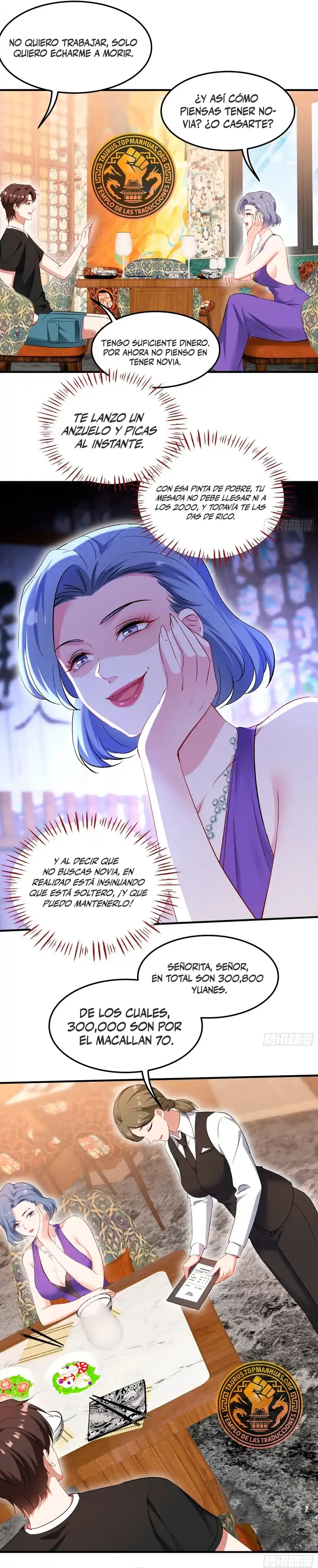 Despues De Dejar De Actuar Como Un Perro, Me Convertí En Un Magnate Celestial Urbano Capítulo 241 - Page 4