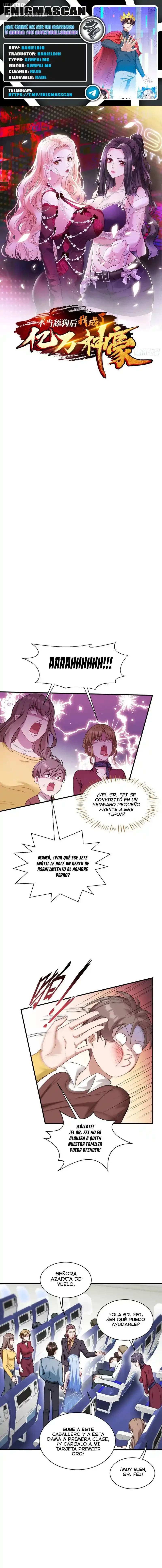 Despues De Dejar De Actuar Como Un Perro, Me Convertí En Un Magnate Celestial Urbano Capítulo 33 - Page 1