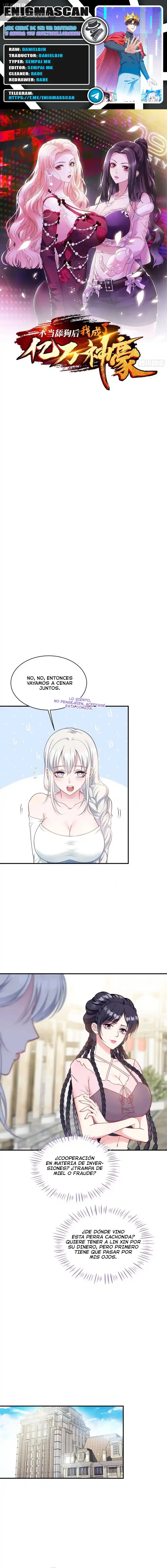 Despues De Dejar De Actuar Como Un Perro, Me Convertí En Un Magnate Celestial Urbano Capítulo 56 - Page 1