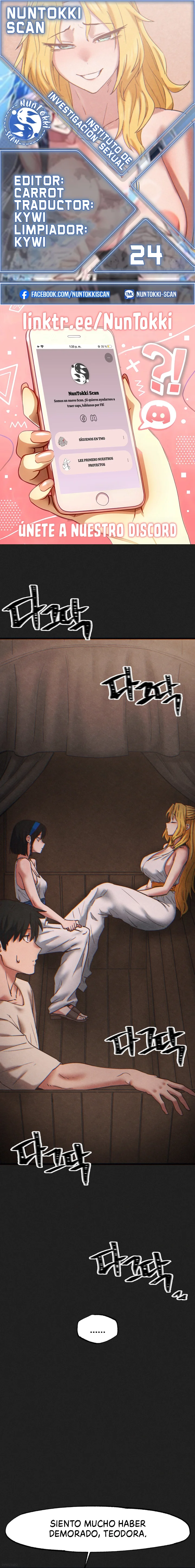 Instituto Mundial de Investigación sobre Cultura Sexual Capítulo 24 - Page 1