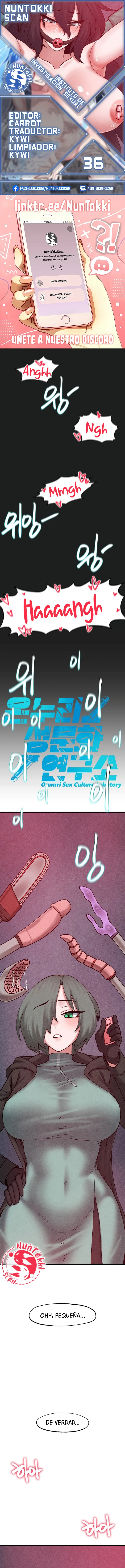 Instituto Mundial de Investigación sobre Cultura Sexual Capítulo 36 - Page 1