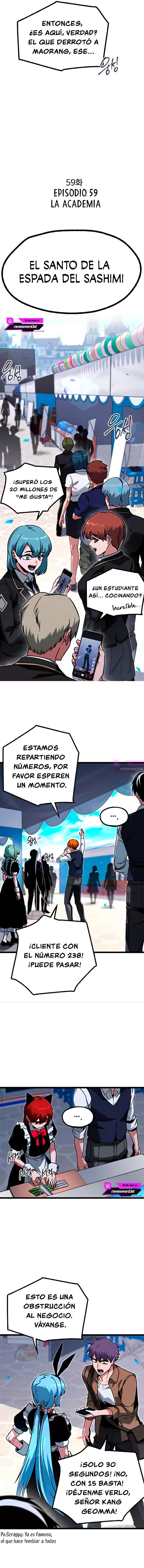 Conquistando la Academia con solo un Cuchillo de Sashimi Capítulo 59 - Page 7