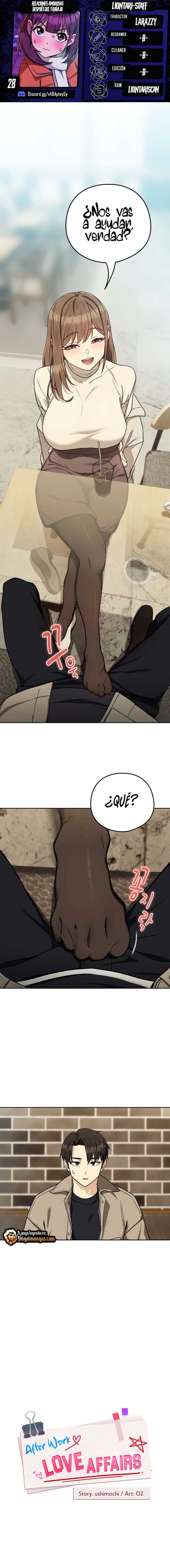 Relaciones amorosas después del trabajo Capítulo 28 - Page 1