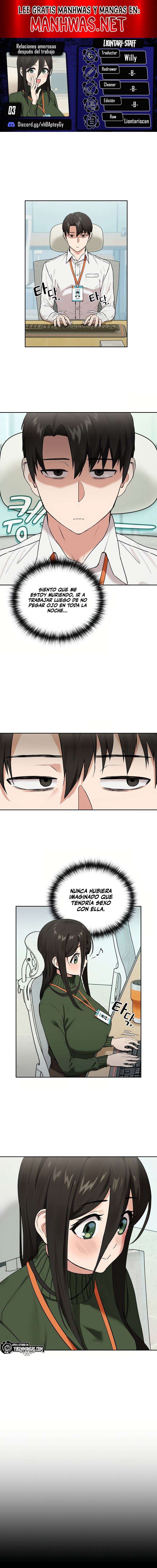 Relaciones amorosas después del trabajo Capítulo 3 - Page 1