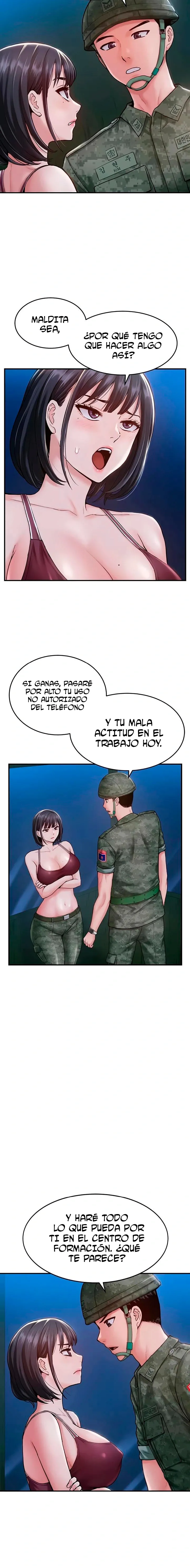Centro de Entrenamiento de Reclutas Femeninas Capítulo 3 - Page 18