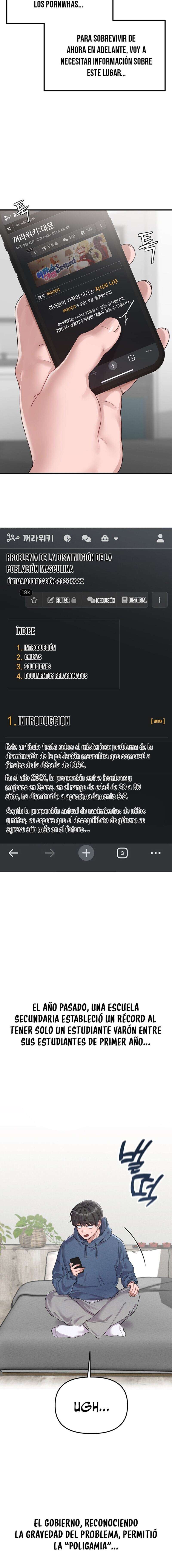 Escases de Hombres Capítulo 3 - Page 13