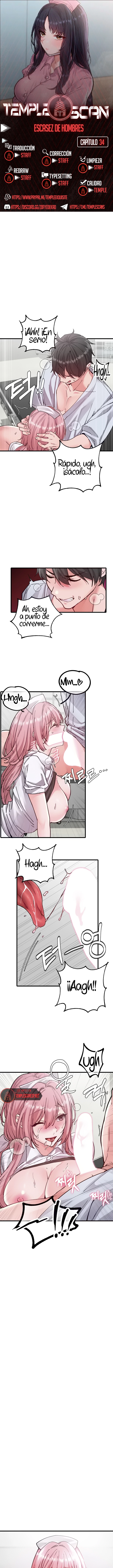 Escases de Hombres Capítulo 34 - Page 1