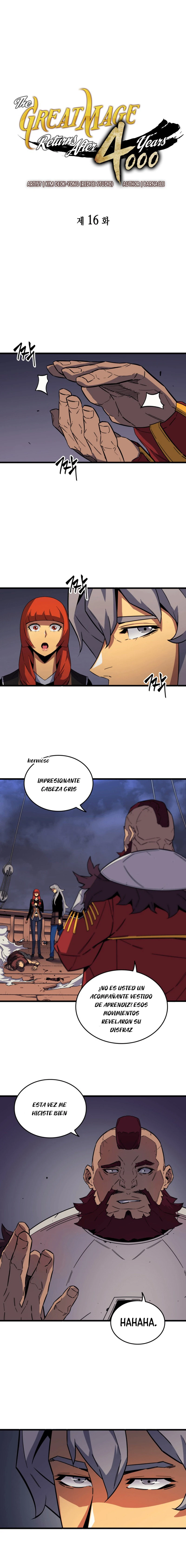 El Gran Mago Retorno Despues De 4000 Años Capítulo 16 - Page 2