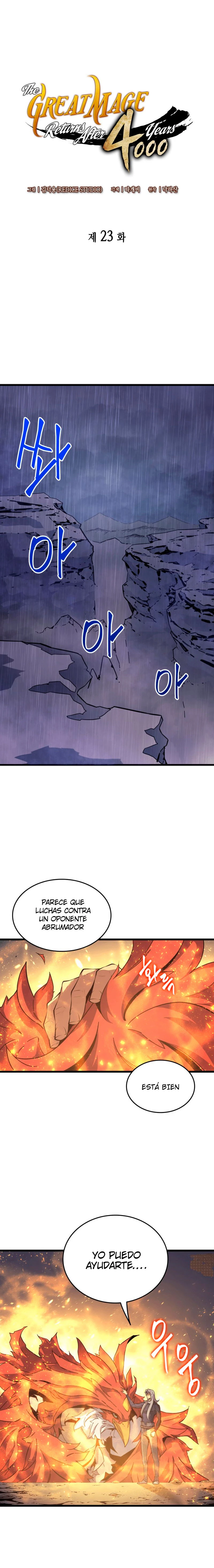 El Gran Mago Retorno Despues De 4000 Años Capítulo 23 - Page 2