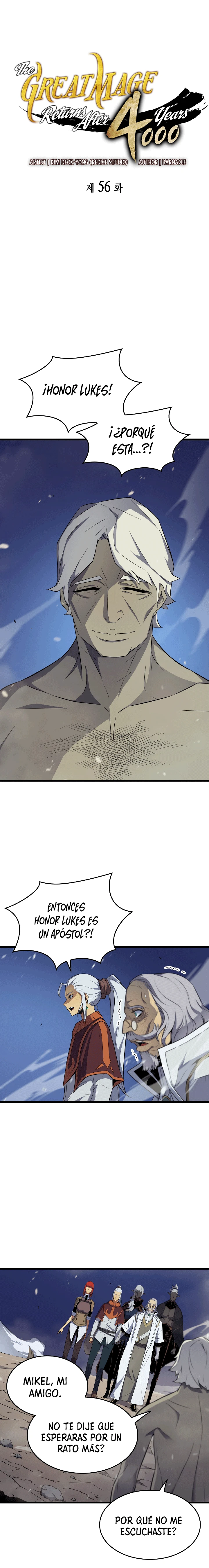 El Gran Mago Retorno Despues De 4000 Años Capítulo 56 - Page 1