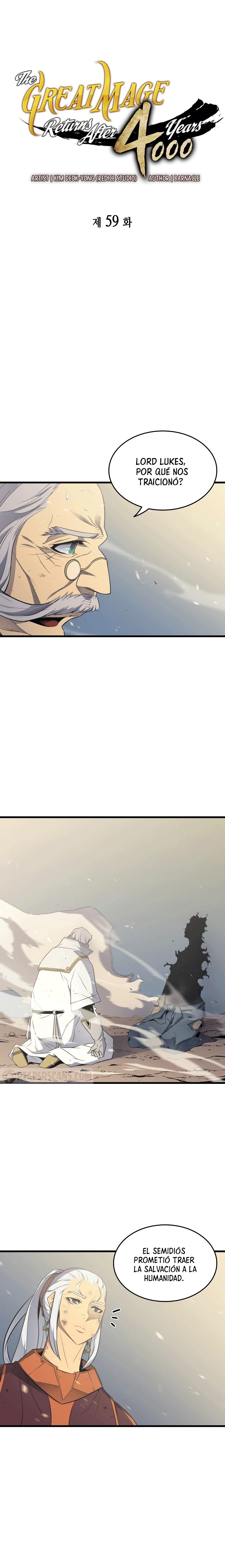 El Gran Mago Retorno Despues De 4000 Años Capítulo 59 - Page 1
