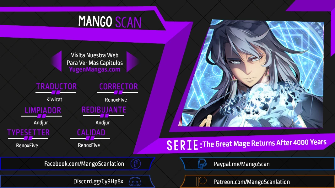 El Gran Mago Retorno Despues De 4000 Años Capítulo 84 - Page 1