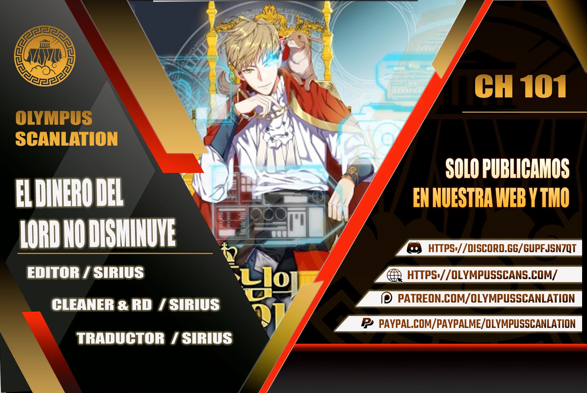 El dinero del Lord no disminuye Capítulo 101 - Page 1