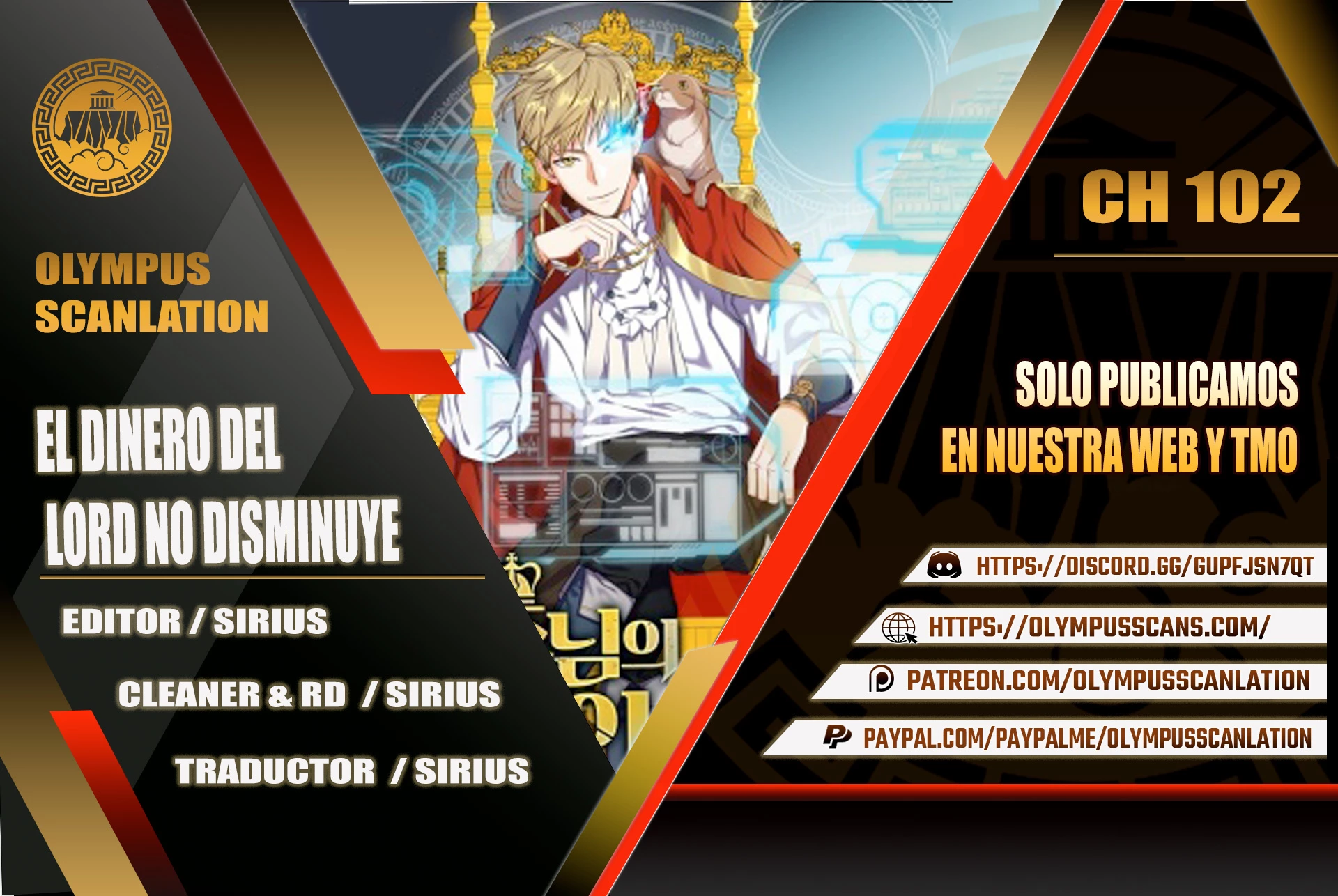 El dinero del Lord no disminuye Capítulo 102 - Page 1