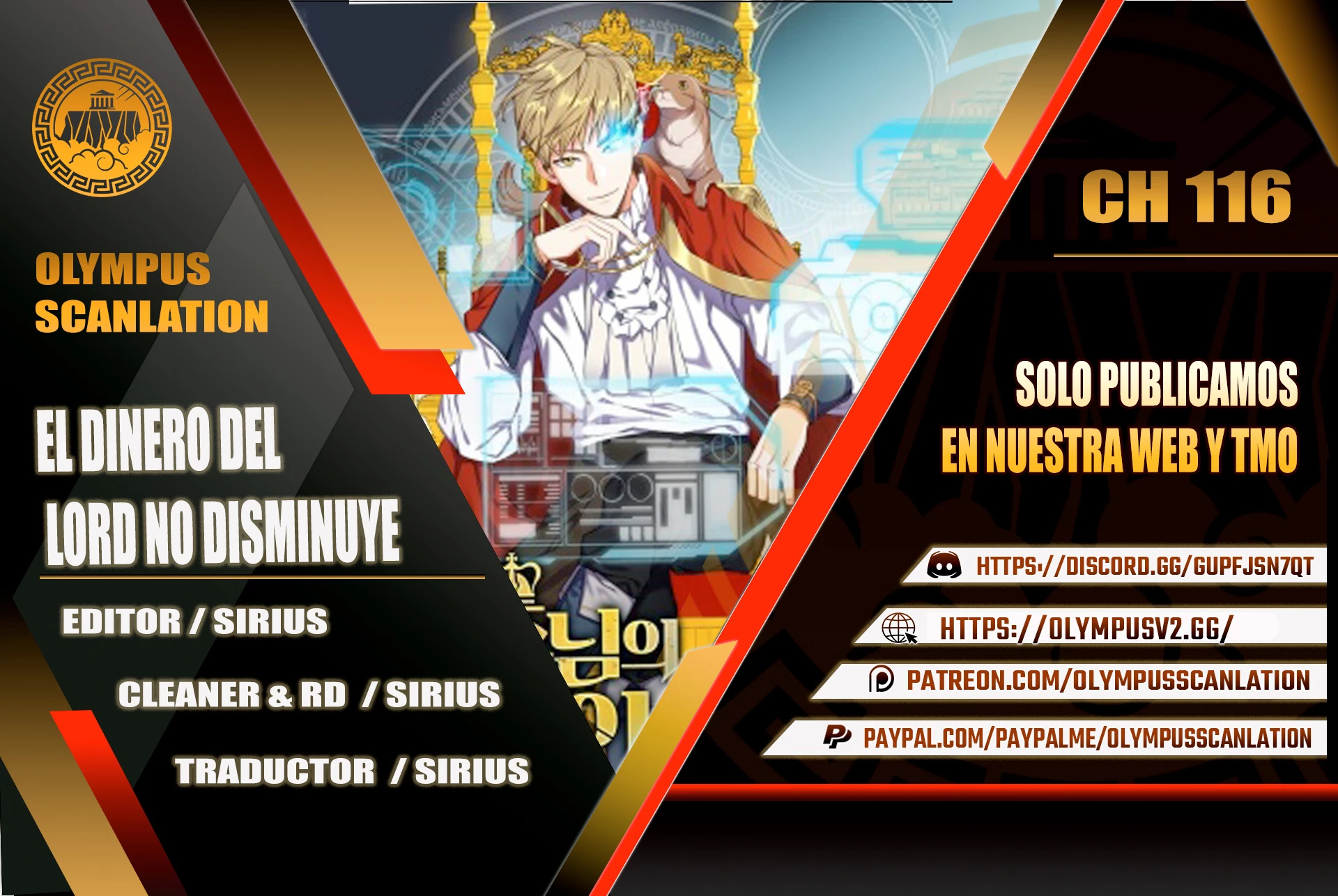 El dinero del Lord no disminuye Capítulo 116 - Page 1