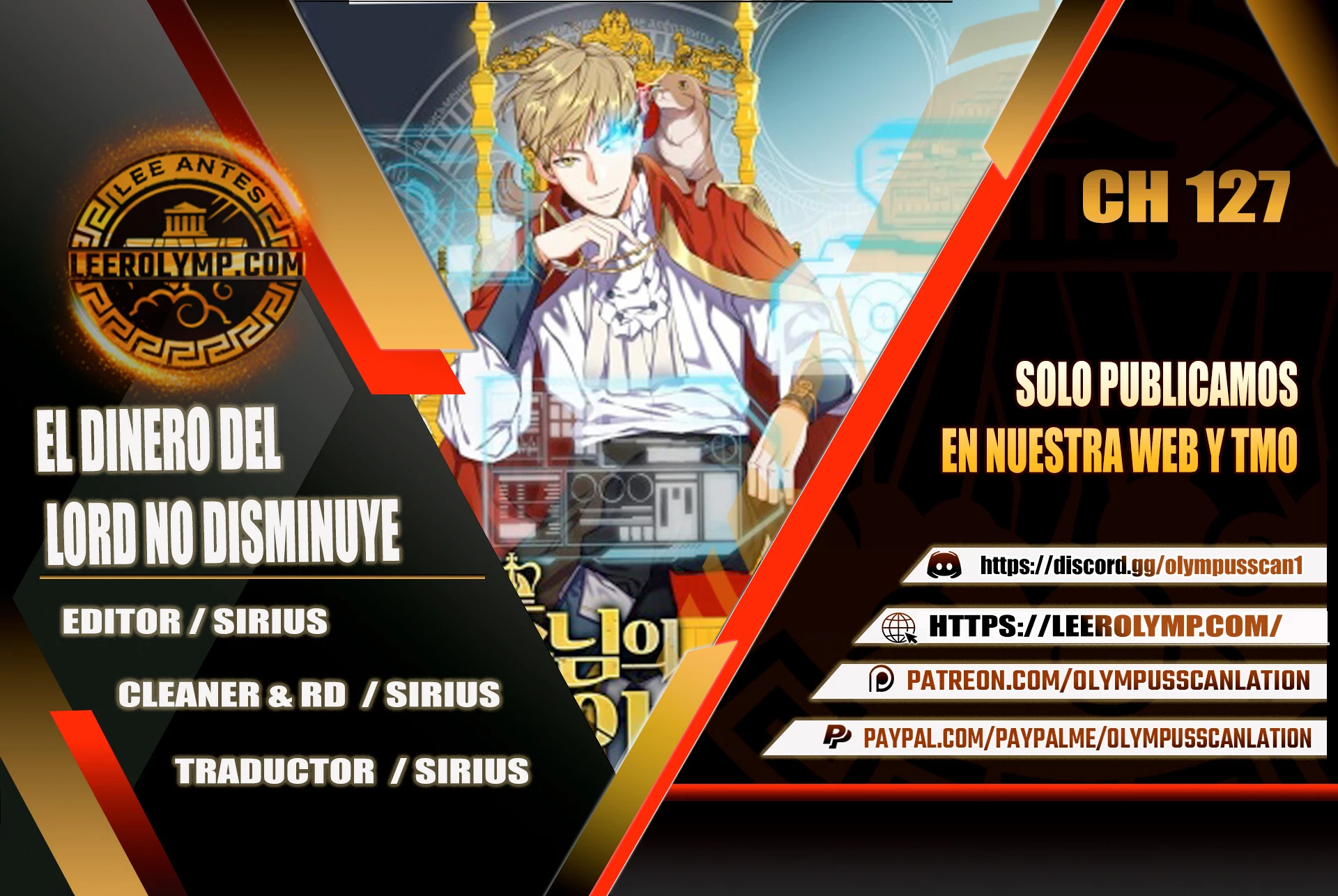 El dinero del Lord no disminuye Capítulo 127 - Page 1