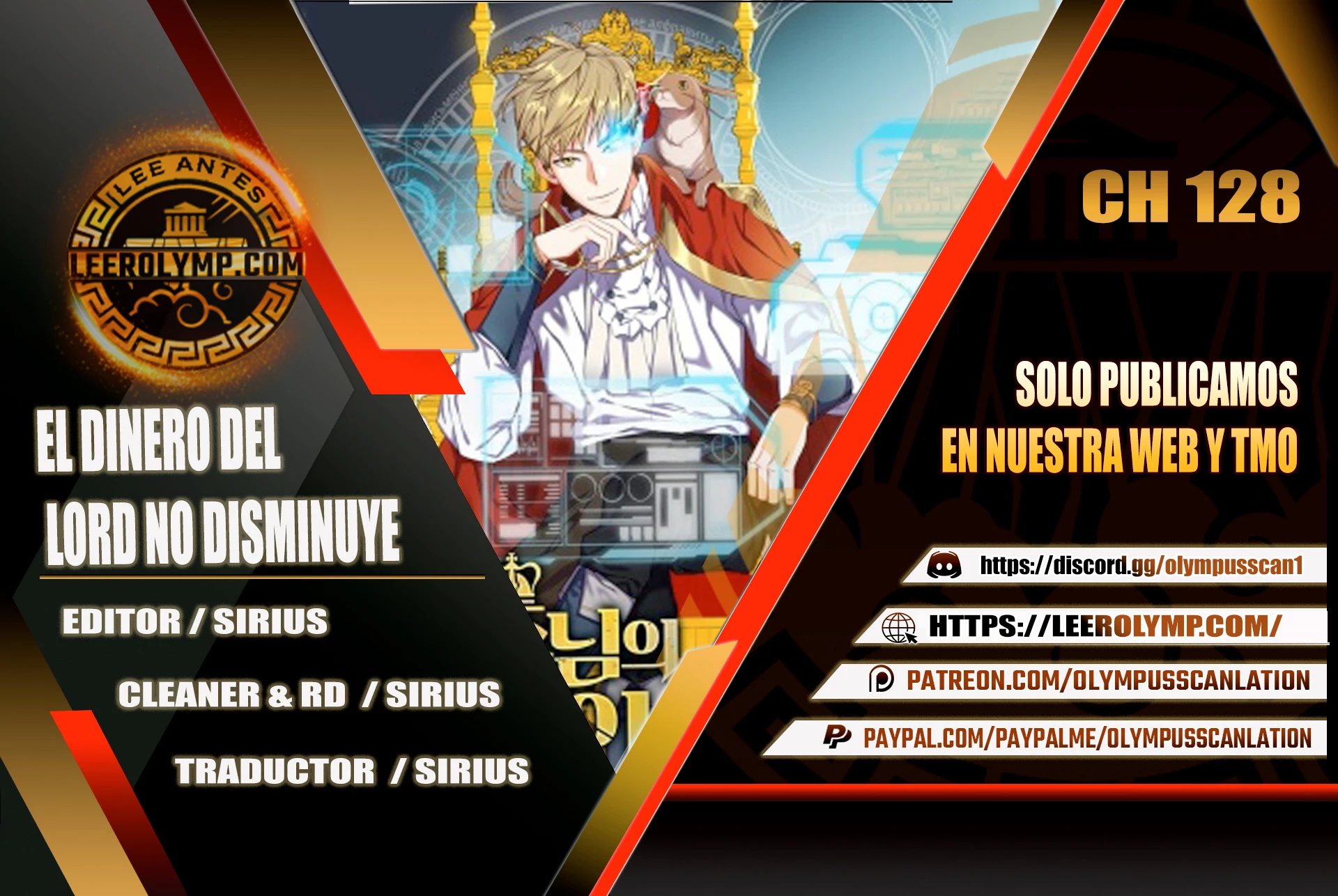 El dinero del Lord no disminuye Capítulo 128 - Page 1