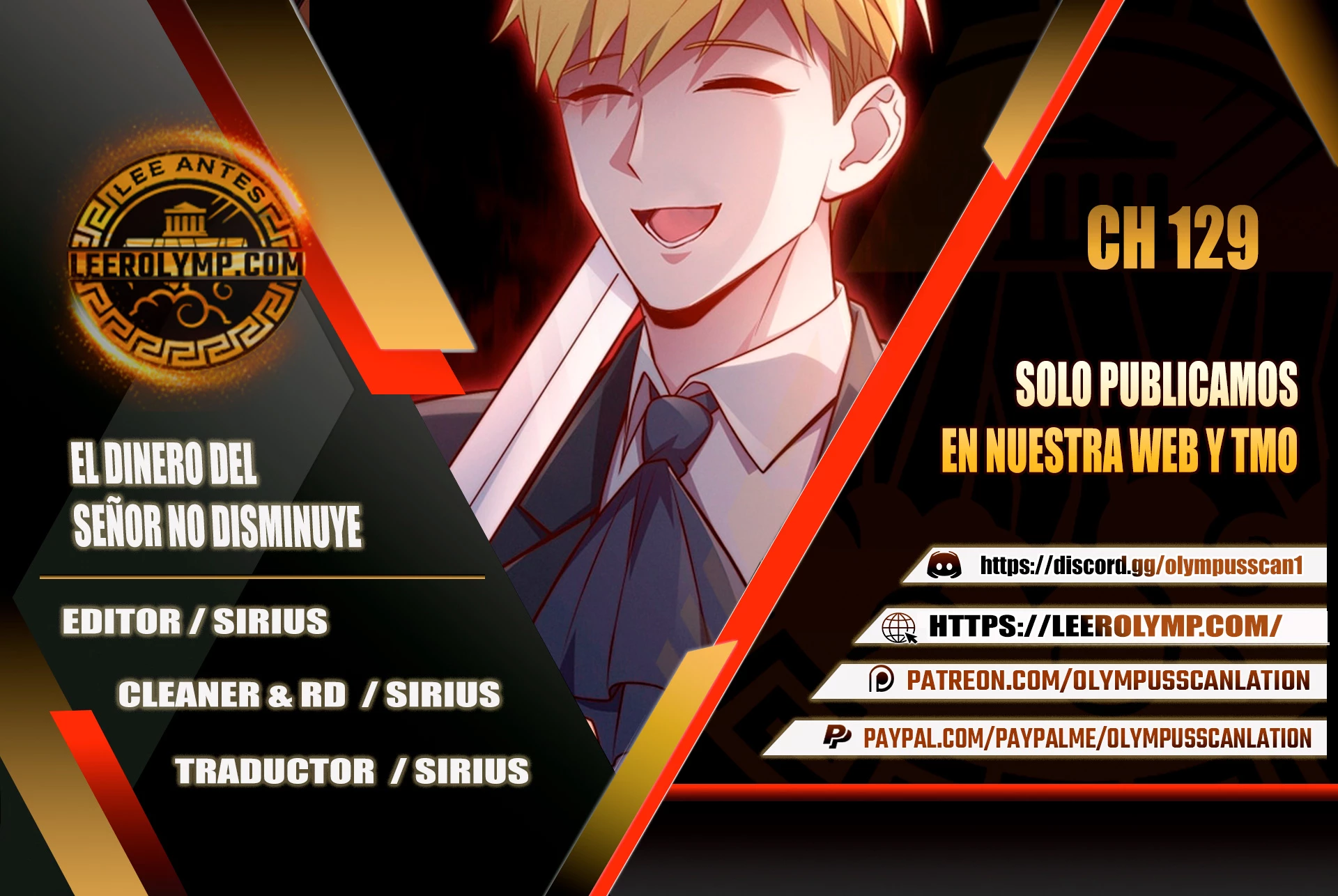 El dinero del Lord no disminuye Capítulo 129 - Page 1