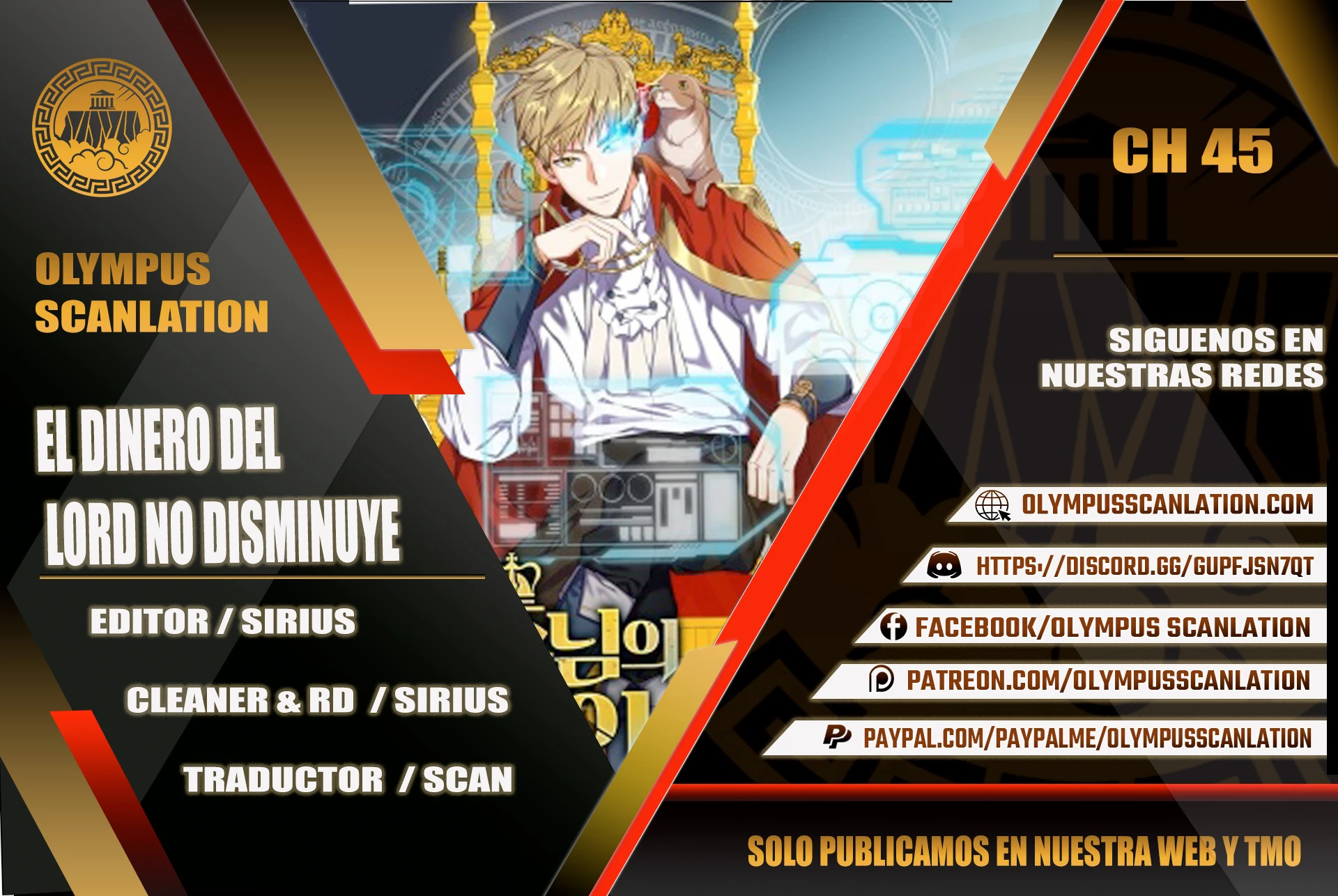El dinero del Lord no disminuye Capítulo 45 - Page 1