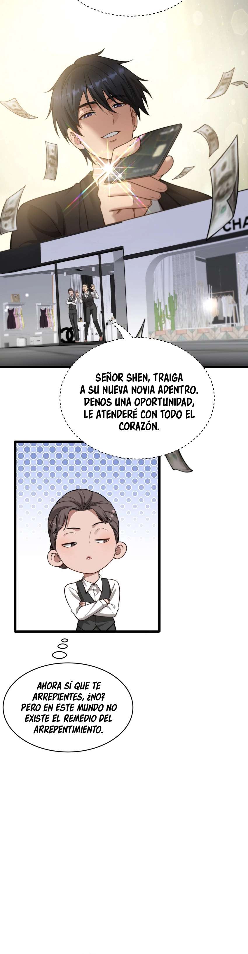 Me ofrecieron su lealtad despues de que obtuviera mucho dinero Capítulo 45 - Page 28