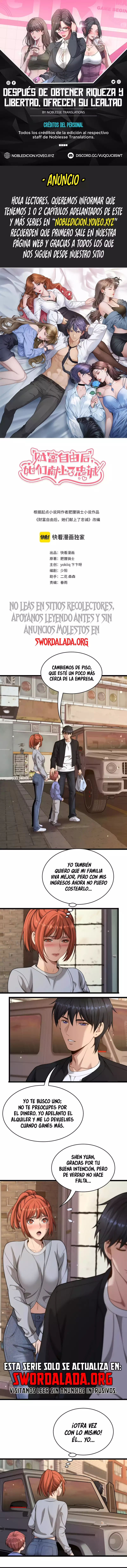 Me ofrecieron su lealtad despues de que obtuviera mucho dinero Capítulo 51 - Page 1