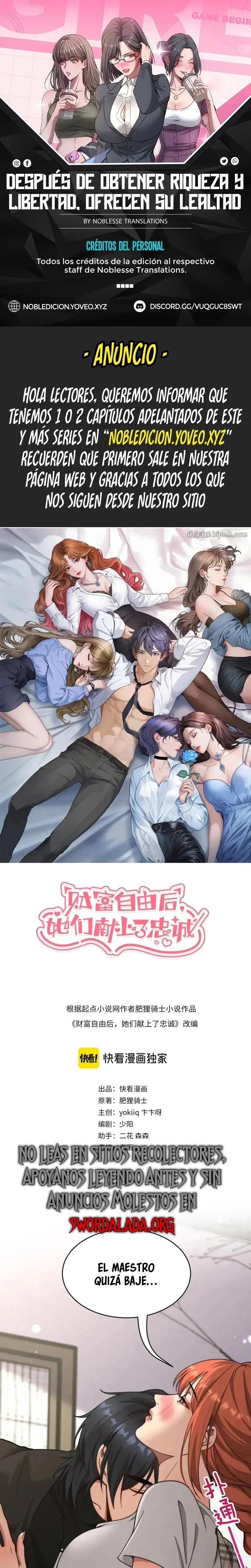 Me ofrecieron su lealtad despues de que obtuviera mucho dinero Capítulo 64 - Page 1