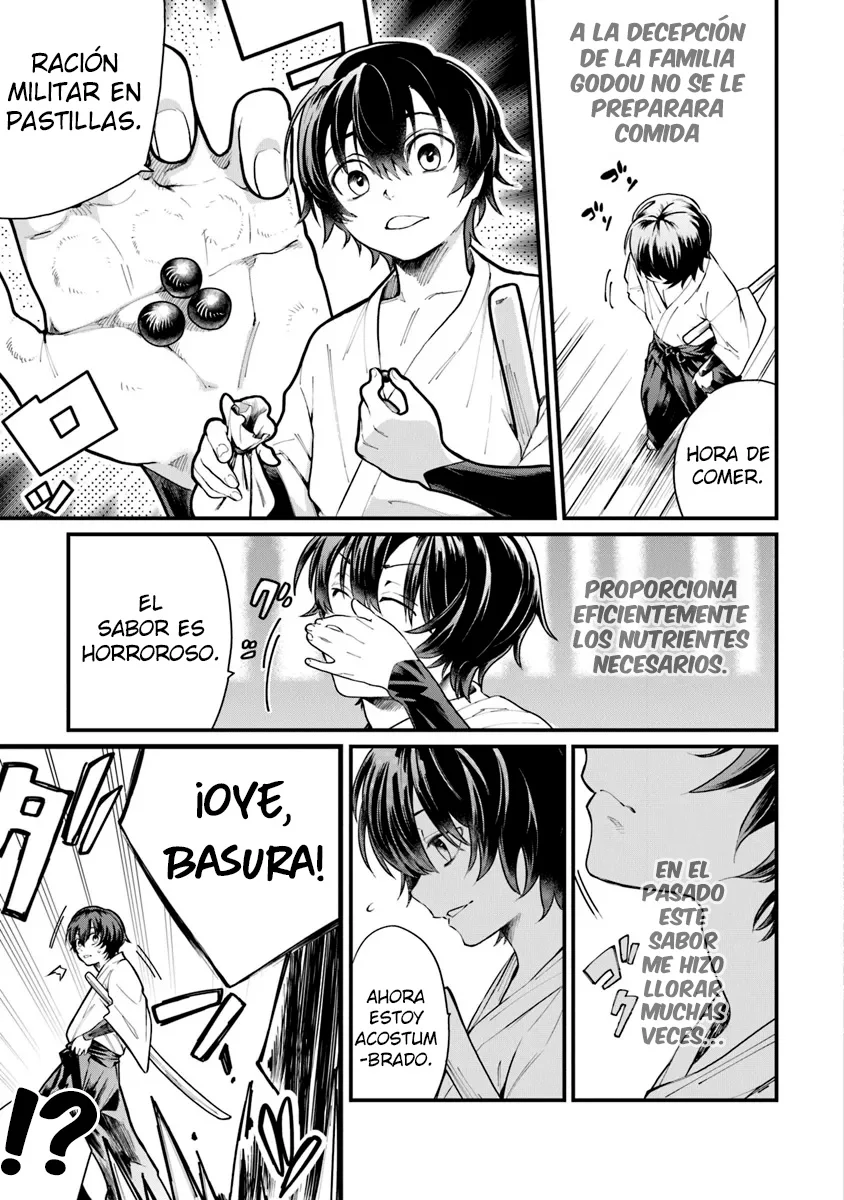 BUSHINDEN: IKENIE NI SASAGERARETA ORE WA, KAMI NI HIROWAREBU O KIWAMERU Capítulo 1.1 - Page 11