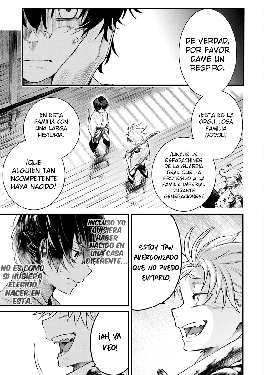 BUSHINDEN: IKENIE NI SASAGERARETA ORE WA, KAMI NI HIROWAREBU O KIWAMERU Capítulo 1.1 - Page 25