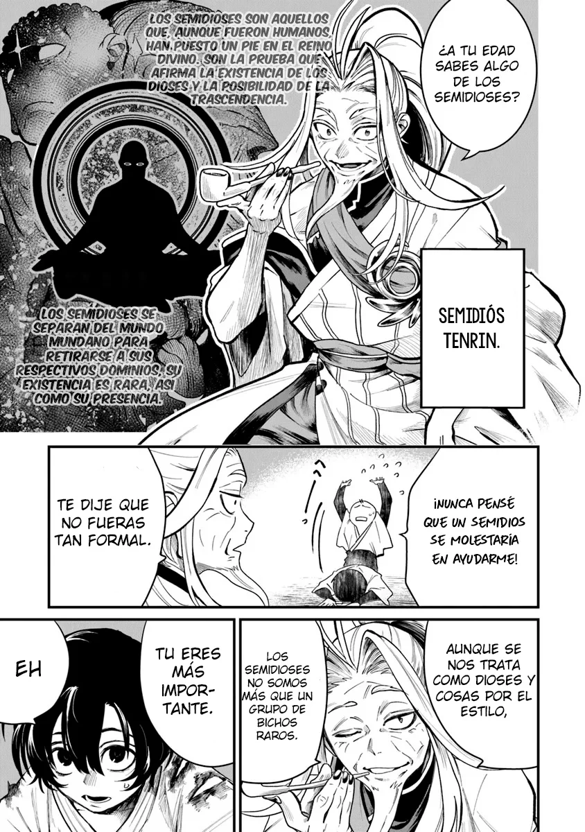 BUSHINDEN: IKENIE NI SASAGERARETA ORE WA, KAMI NI HIROWAREBU O KIWAMERU Capítulo 2.1 - Page 13