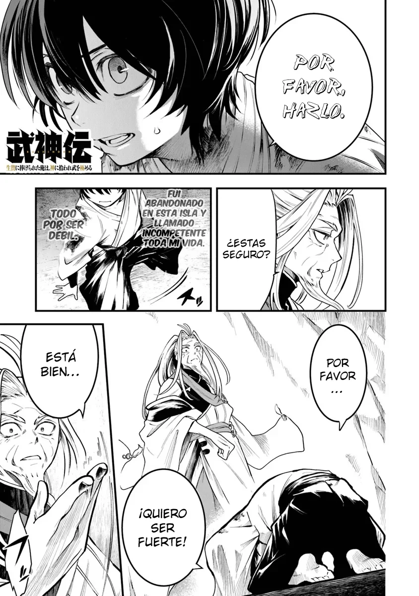 BUSHINDEN: IKENIE NI SASAGERARETA ORE WA, KAMI NI HIROWAREBU O KIWAMERU Capítulo 2.3 - Page 3