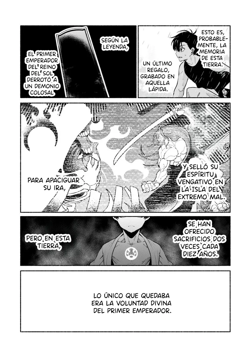 BUSHINDEN: IKENIE NI SASAGERARETA ORE WA, KAMI NI HIROWAREBU O KIWAMERU Capítulo 5.3 - Page 12