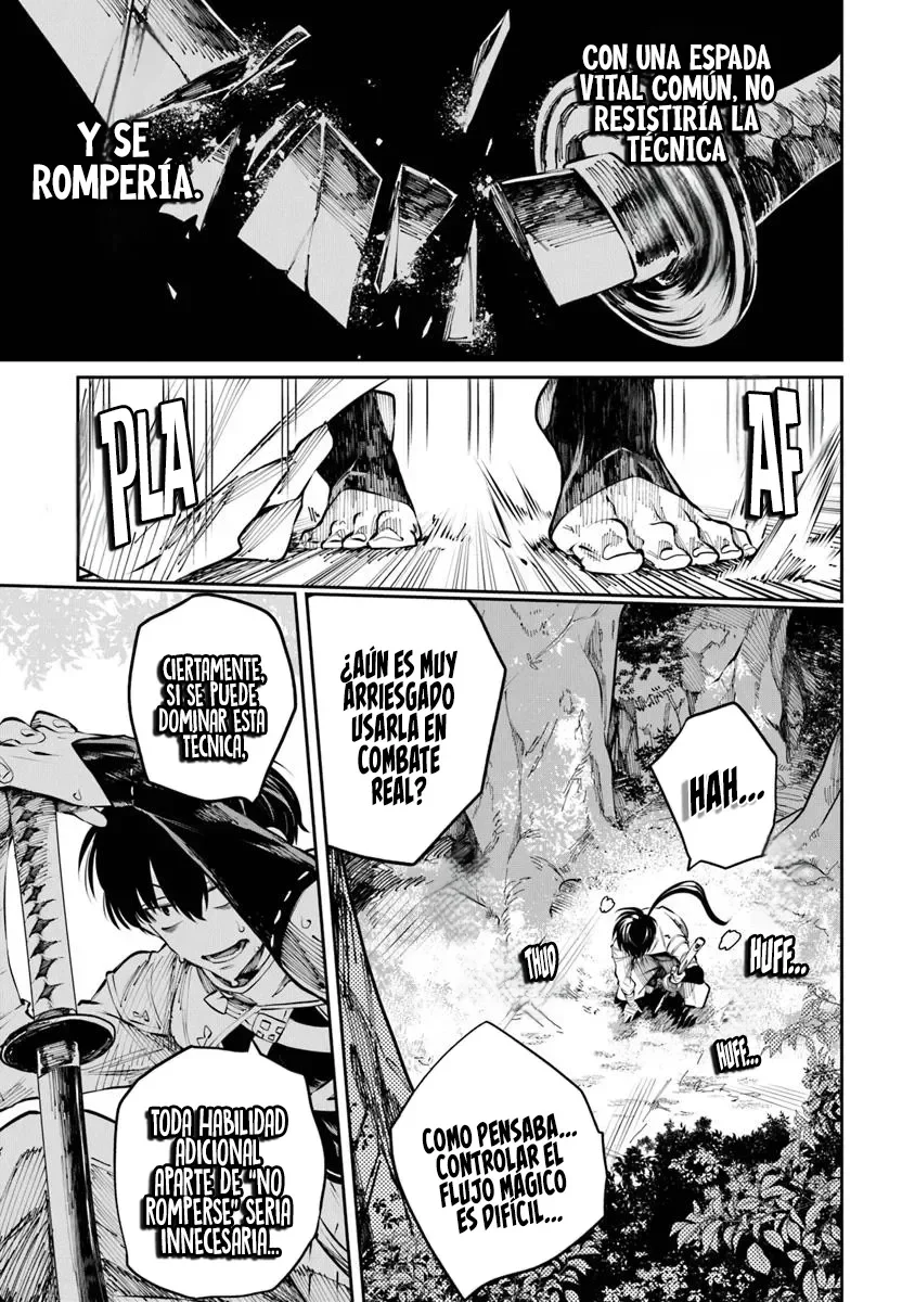 BUSHINDEN: IKENIE NI SASAGERARETA ORE WA, KAMI NI HIROWAREBU O KIWAMERU Capítulo 6.2 - Page 11